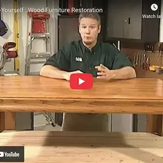 Do-it-Yourself : Wood Furniture Restoration