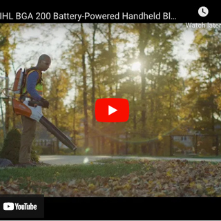 STIHL Battery-Powered Handheld Leaf Blower