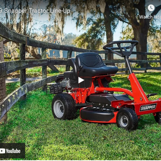 Snapper Ride-On Lawn Mower Line-Up
