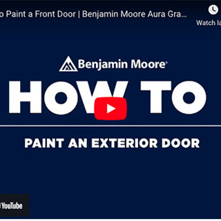 How To Paint Your Front Door